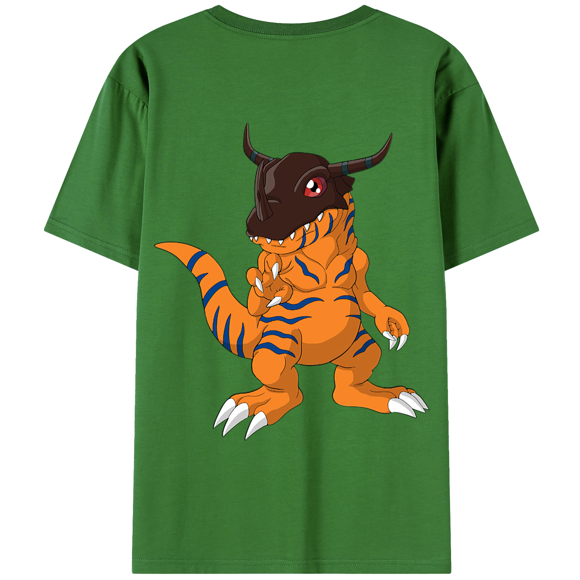 （画像用） Digimon デジタルモンスター/デジモン レディース半袖Tシャツ(バックプリント)